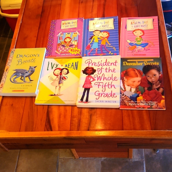 Bundle o sevenf middle school soft cover books - Picture 1 of 8